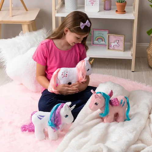 Vista 6 de My Little Pony Peluches de unicornio y pegaso para el 40 aniversario de Firefly (luciérnaga), unicornio y pegaso, peluche de coleccionista, juguete