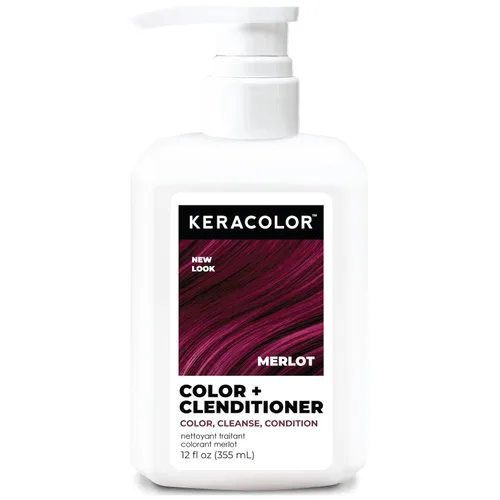 Vista 30 de Keracolor Color + Clenditioner, Semi-Permanent Hair Color, 23 Shades Caoba