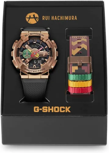 Vista 4 de G-Shock Reloj GM110RH-1A Rui Hachimura para hombre, cobreKente 2 Band, Cobre