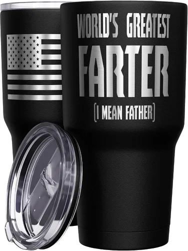 Vista 31 de We The People Holsters - Vaso térmico de 30 onzas, 0% Liberal, Negro