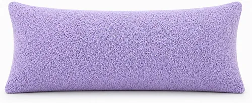 Vista 23 de Reafort Fundas de almohada ultra suaves de sherpa de tamaño estándar de 20 x 26 pulgadas, paquete de 2 con cierre de cremallera