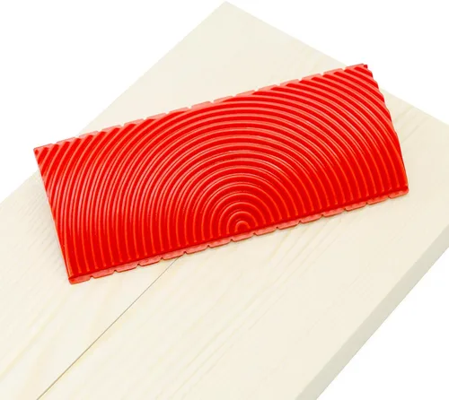 Vista 7 de 2 herramientas de grano de madera, herramienta de pintura de grano de madera, patrón de textura con mango de rodillo, herramienta de granulado