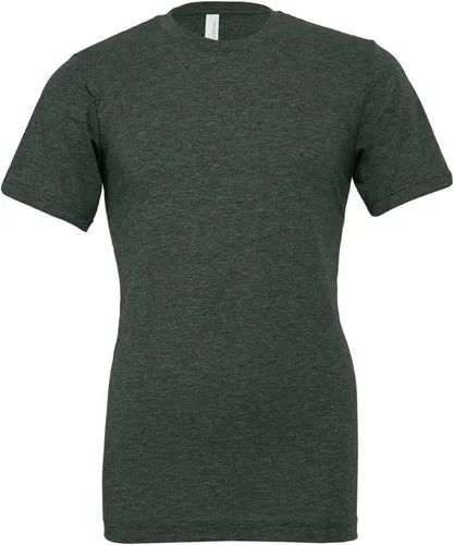 Vista 19 de Bella + Canvas Camiseta unisex de punto Heather CVC para adultos Gris jaspeado (Athletic Heather Gray)