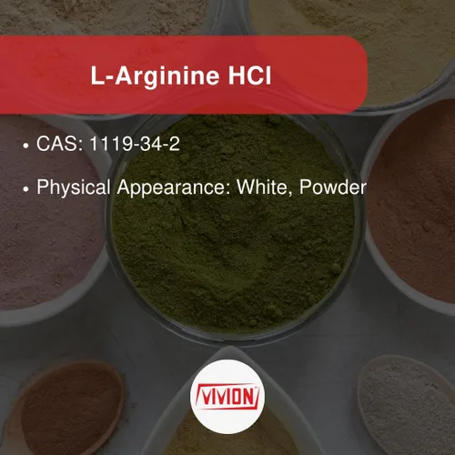 Vista 4 de L-Arginina HCl en polvo – 1 kg (2.2 lb) – Aminoácido de arginina altamente absorbible en polvo para la fabricación de suplementos nutricionales