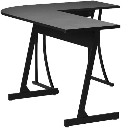 Vista 4 de ZenStyle Escritorio esquinero en forma de L de 58.1 pulgadas, para computadora, oficina en casa, mesa para computadora portátil, estación de trabajo