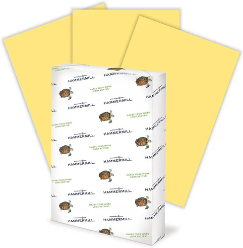 Vista 32 de Hammermill - Papel de color, papel de impresora color ante de 20 libras, 8.5 x 11 pulgadas - 1 resma (500 hojas), fabricado en los Estados Unidos