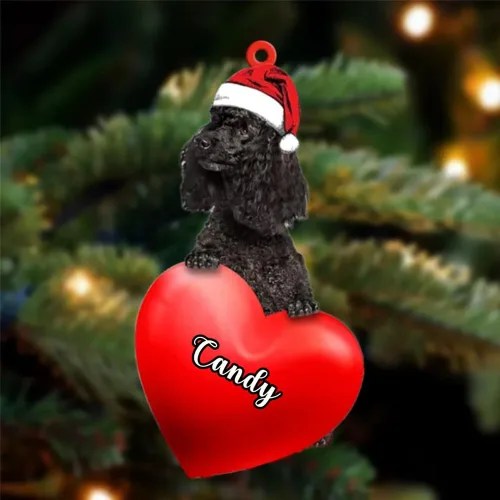 Vista 55 de Adornos de Navidad personalizados para perros, nombre personalizado, adorno de Malamute de Alaska, adornos acrílicos, regalos de Navidad, amantes