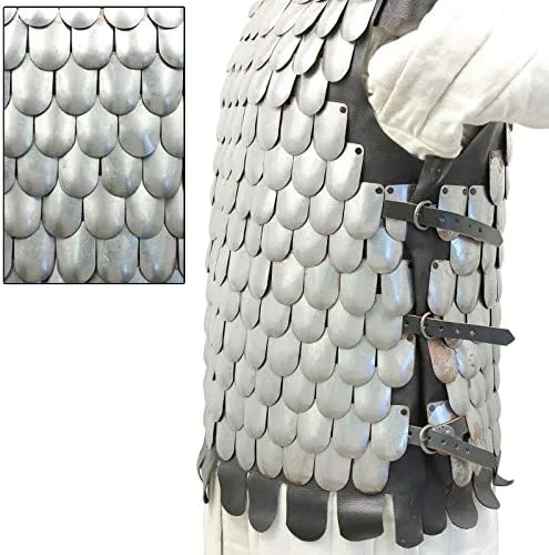 Vista 2 de Medieval Edad Media rusand Body Armor 20g Acero