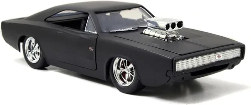 Vista 3 de Jada Toys Fast & Furious 1: 24 Diecast 1970 Dodge Charger Street