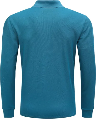 Vista 3 de MOERDENG Polo de golf para hombre, ajuste regular, secado rápido, táctico, manga corta y larga, camiseta de tenis