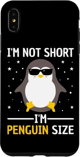 Vista 11 de I'm Not Short I'm Penguin Size Men Women Funny Penguin Lover Case for iPhone 17