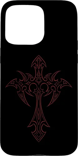 Vista 31 de Y2k Mall Goth Grunge Aesthetic Gothic Cross Case for iPhone 17