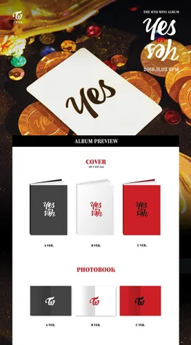 Vista 2 de A-BLACK / B-WHITE / C-RED 3 Ver Set Mini Album