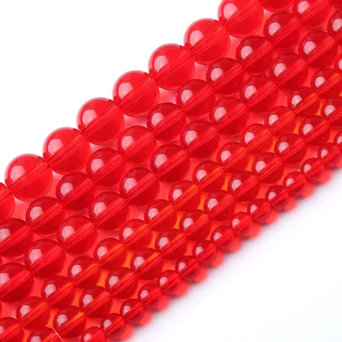 Vista 38 de 100 cuentas de piedra multicolor natural de 0.236 pulgadas (0.236 in), cuentas espaciadoras sueltas redondas para hacer pulseras, collares, aretes