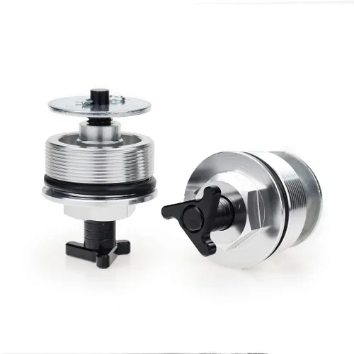 Vista 3 de LANBAO Tapas de horquilla de precarga para Suzuki DL650 V-Strom VSTROM 2004 05 06 07 08 09 2010 2011 2012 2013 2014 2015 2016 2017 2018 2019