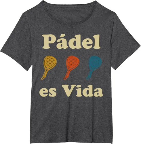 Vista 29 de Padel ES Vida Player Sport Life in Spanish En Espanol Men's T-Shirt