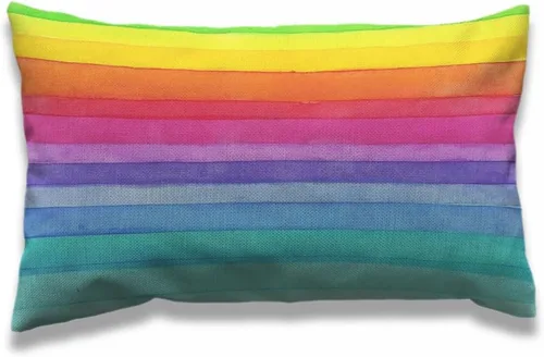 Vista 12 de AOYEGO - Funda de almohada decorativa para sofá y cama con diseño de perezoso navideño, suéter rojo, rama de árbol, fundas de almohada rectangulares