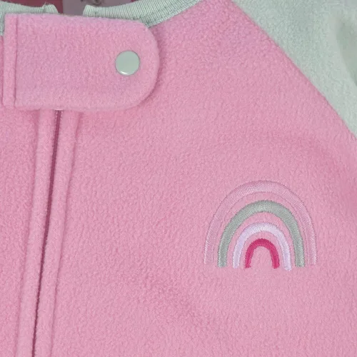 Vista 4 de Gerber Pijama de forro polar resistente al fuego, para niña pequeña, 2