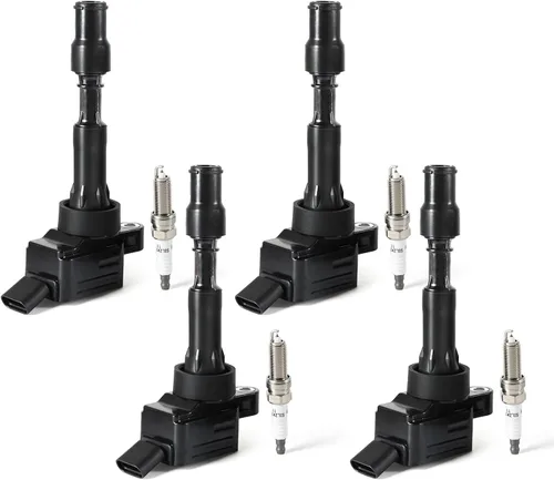 Vista 12 de Paquete de 3 bobinas de encendido DR39 y 6 bujías de iridio compatibles con Buick para Cadillac para Chevrolet para Oldsmobile Pontiac Allure