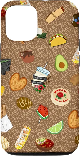 Vista 28 de Brown Antojitos Mexican Food Latino Tacos Pan Dulce - Carcasa para iPhone 17