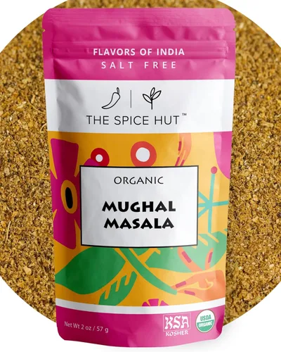 Vista 11 de Spice Hut - Condimento orgánico en polvo de curry a prisa por Spice Hut, sin sal, explosión de sabor indio para cualquier plato, especias masala