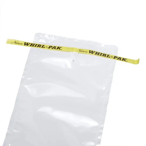 Vista 3 de Nasco Whirl-Pak B00736WA Bolsa de muestra, 9.055 in de largo x 4.528 in de ancho, 0.003 in de grosor, capacidad de 18.0 fl oz (caja de 500)