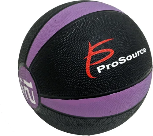 Vista 9 de ProsourceFit Weighted Medicine Ball for Full Body Workouts