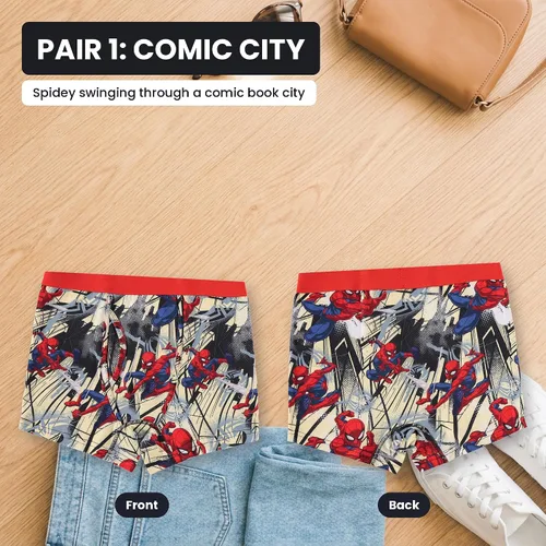 Vista 3 de Marvel Calzoncillos tipo bóxer para hombre de Spiderman, 2