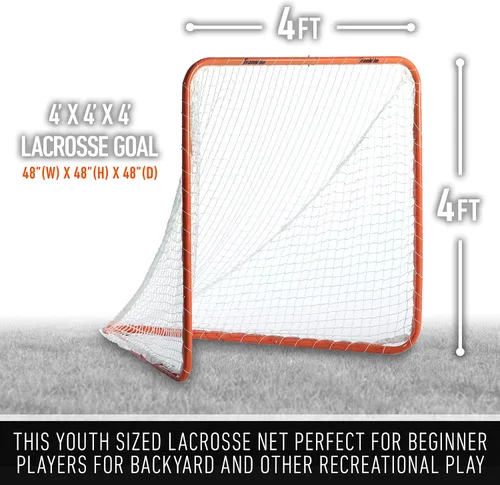 Vista 2 de Franklin Sports Franklin Sports Lente de Lacrosse para Patio - Red de Entrenamiento de Lacrosse para Niños + Adultos - Equipo de Entrenamiento