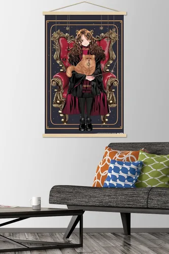 Vista 2 de Trends International The Wizarding World: Harry Potter - Póster de la dinastía Hermione con marco magnético