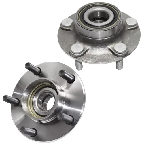 Vista 73 de Detroit Axle - 2.2L Bujes de rodamiento de rueda delanteros de 2 piezas para Honda Accord 90-97, 97 Acura CL, 2 rodamientos de ruedas y conjunto