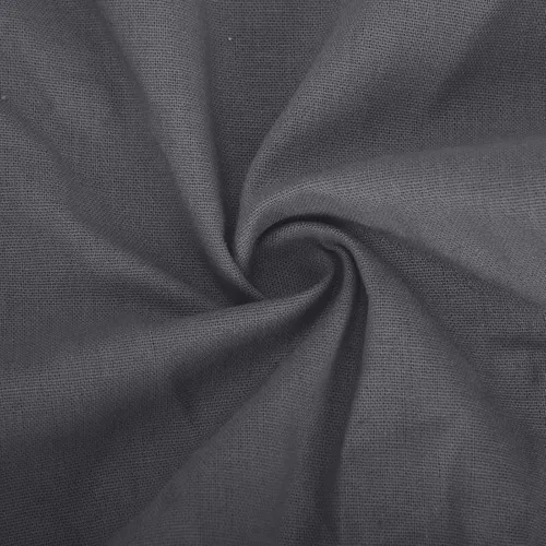 Vista 6 de Pantalones palazzo de talla grande para mujer, pantalones holgados de lino y algodón, pantalones largos para descansar, pantalones holgados