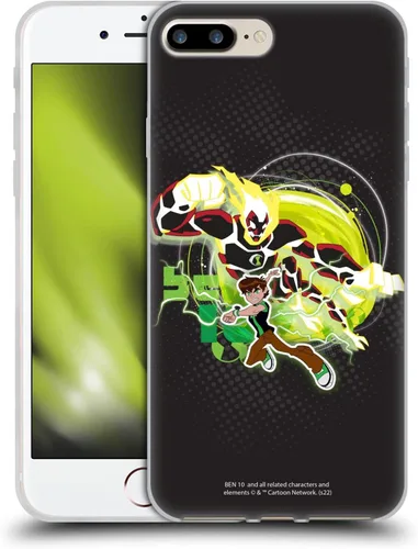 Vista 12 de Head Case Designs Officially Licensed Ben 10: Omniverse Character Art Graphics Gel Case [Military Grade Protection] Compatible with Apple iPhone 7