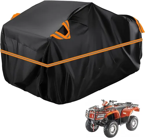 Vista 131 de Cubierta para ATV impermeable compatible con Arctic Cat H1 EFI TRV Cruiser 4x4 2011, cubierta de 210D para vehículos de 4 ruedas, cubierta para quad