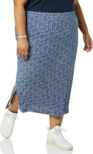 Vista 13 de Amazon Essentials - Falda midi de punto sin cierre para mujer (disponible en talla grande)