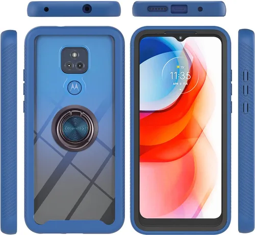 Vista 112 de Funda compatible con Xiaomi Poco X3 NFC, compatible con Xiaomi Poco X3 Pro/Poco X3 Ring Stand 3 en 1, color negro