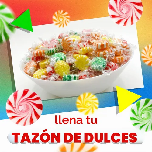 Vista 4 de Fruit Starlights, caramelos duros envueltos individualmente, bolsa de 1