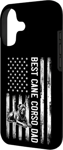 Vista 2 de Best Cane Corso Dad Patriotic Dog Lover Gift, Mastiff Case for iPhone 17