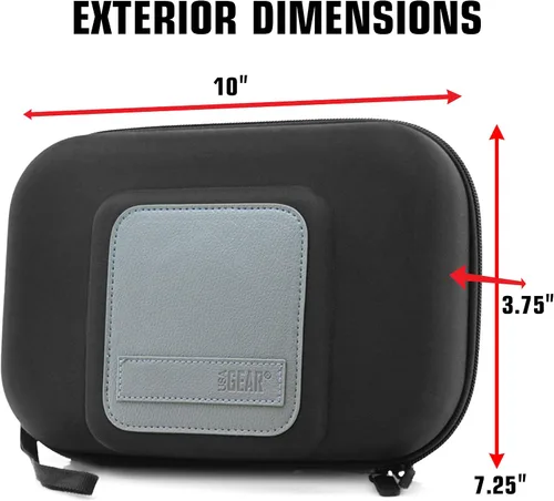 Vista 5 de USA Gear Estuche organizador de insulina para suministros diabéticos - Sistemas de monitoreo de glucosa en sangre, jeringas, viales de insulina