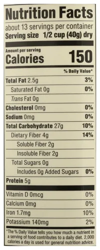 Vista 7 de 365 by Whole Foods Market - Avena Old Fashioned Rolled Oats, 18 onzas
