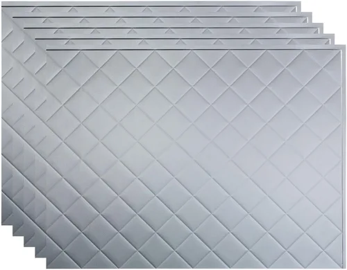 Vista 21 de FASÄDE Panel decorativo acolchado de vinilo para salpicaduras en cachemira (muestra de 6 x 6 pulgadas)