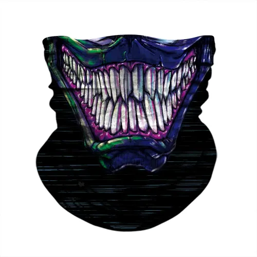 Vista 3 de Máscara de calavera pañuelo para el cuello gorro bufanda mágica diadema para protección de polvo sol y viento
