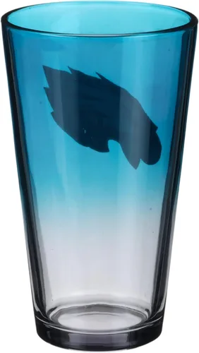 Vista 3 de The Memory Company Juego de 2 vasos con licencia de la NFL, diseño ombre, Philadelphia Eagles