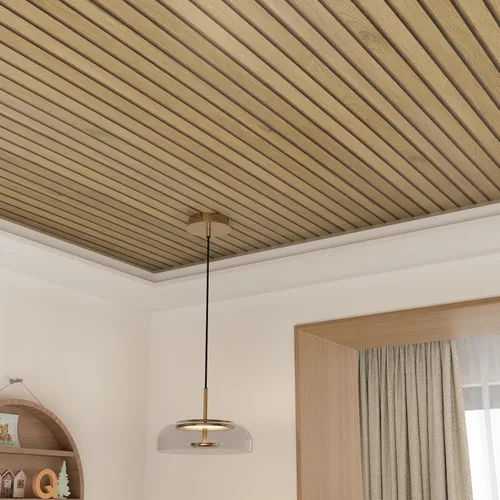 Vista 5 de Livelynine Papel tapiz de listones de madera para despegar y pegar, extraíble, papel de contacto de madera natural, para despegar y pegar