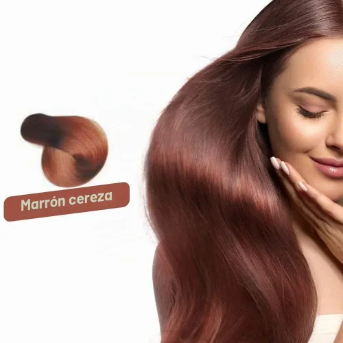 Vista 2 de MOKERU - Tinte profesional de aceite de coco argán para el cabello, 16.9 fl oz, acción rápida, champú de color de cabello gris de larga duración
