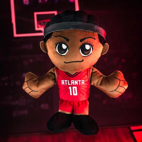 Vista 4 de Bleacher Creatures Atlanta Dream Rhyne Howard Kuricha - Peluche de 8 pulgadas, superestrella de la WNBA inspirada en Chibi suave