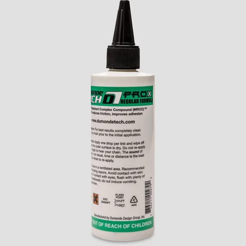 Vista 2 de Dumonde Tech Pro-X - Lubricante regular para cadena de bicicleta, un color, 4 onzas