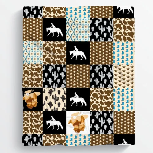 Vista 21 de Manta de caballos regalos para niñas y niños, manta de caballo regalos para decoración de bebé, manta de felpa suave y ligera de franela polar