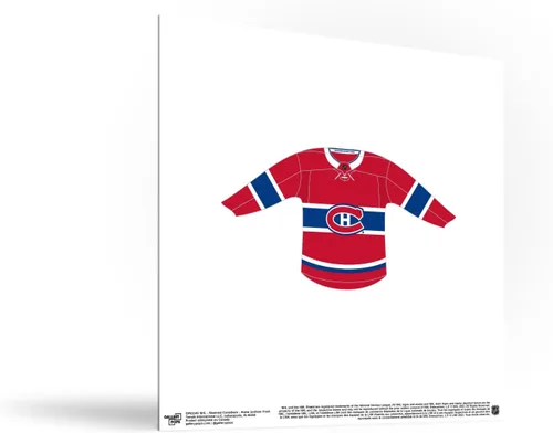 Vista 3 de Trends International Gallery Pops NHL Montreal Canadiens - Jersey Wall Art Bundle (3-Pack) Gallery Pops Wall Art, White Framed Version
