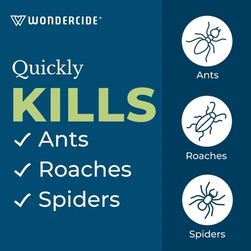 Vista 8 de Wondercide - Aerosol de hormigas y cucarachas para cocina, hogar y áreas interiores - Ant & Roach - Ant & Roach - Ant & Roach Spray para cocina